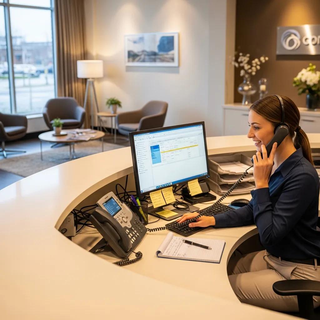Cost of Hiring a Receptionist vs AI Call Answering in Scotland